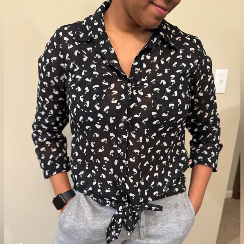 Goose 🪿 shirt - light fabric from Colombia 🇨🇴